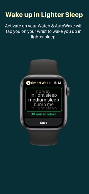 apple watch smart wake up