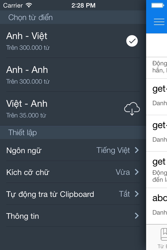 Từ điển Anh Việt Laban screenshot 4