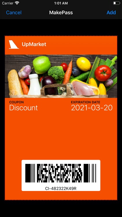 MakePass: Barcode to Wallet screenshot-5