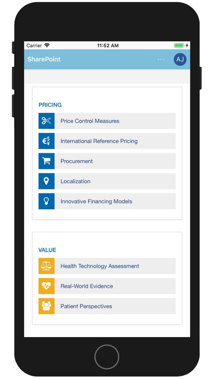 PhRMA IMAP screenshot-3