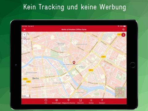 Berlin & Potsdam Offline Map screenshot 2
