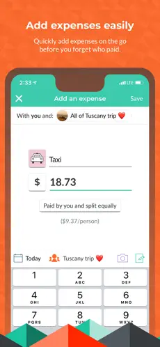 Screenshot 3 Splitwise iphone