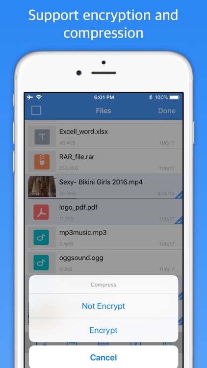 Unzip - zip file opener