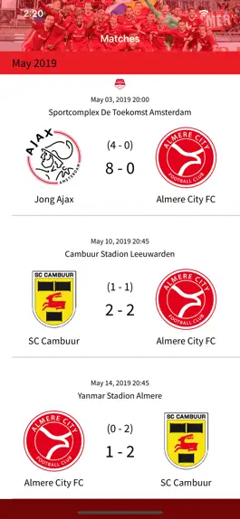 Game screenshot Almere City FC Official apk