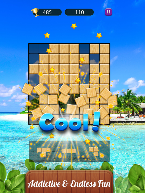 Screenshot #5 pour Woodscapes - Wood Block Puzzle