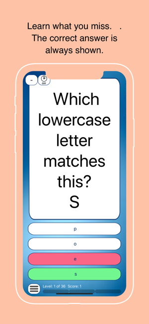 Alphabet Learning Letters Quiz(圖3)-速報App