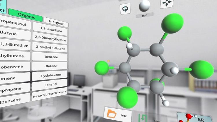 AR VR Molecules Editor