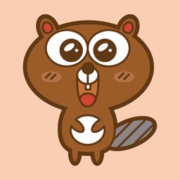 Beaver Sticker Emojis