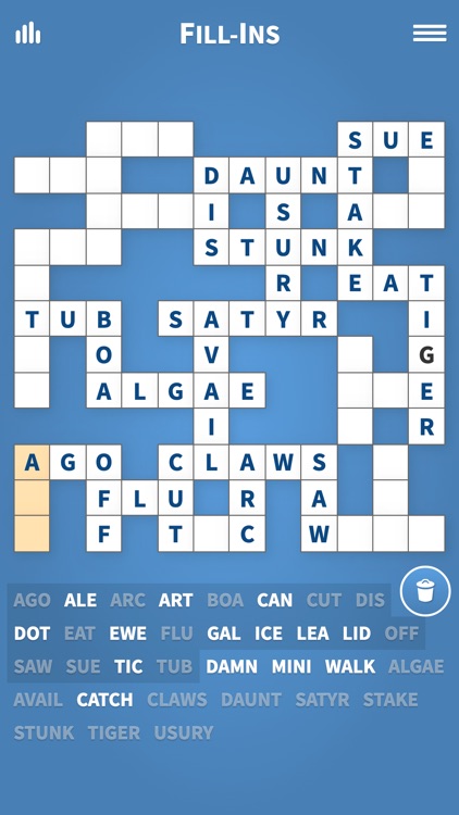 Fill Ins · Word Fit Puzzle screenshot-0