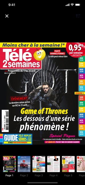 Télé 2 Semaines le magazine(圖4)-速報App