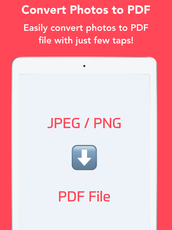 JPEG / PNG to PDF Converter Screenshots