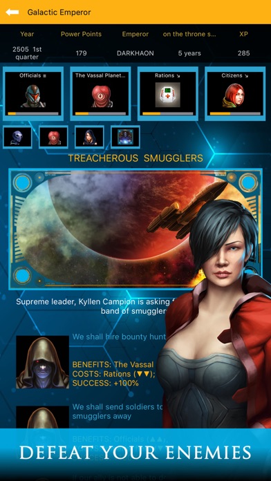 Galactic Emperor: Space RPG screenshot 4