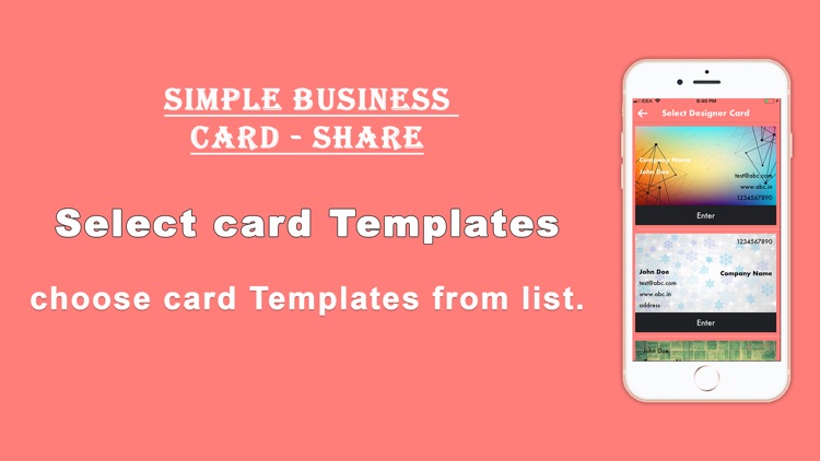 Simple Business Card - share