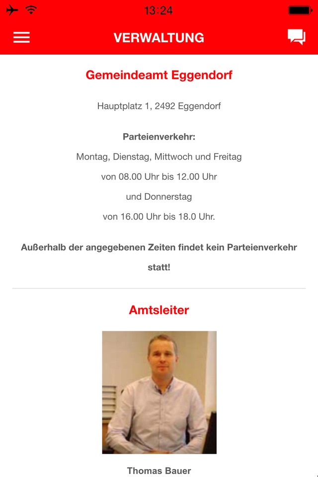 Gemeinde Eggendorf City App screenshot 3