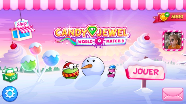 Candy Jewel World Match 3 screenshot-5