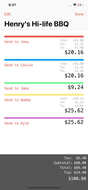 Checkparty - Split the Check(圖3)-速報App