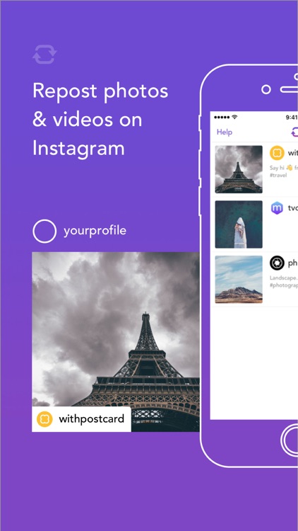 Repost: For Instagram
