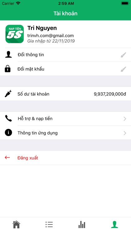 Naptien5s - Nạp tiền 5s screenshot-8