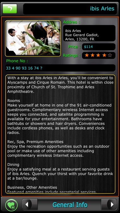 Arles Offline Map City Guide