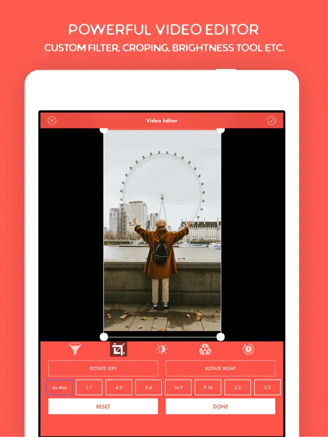 Screenshot 5 Full Screen Video Recorder iphone