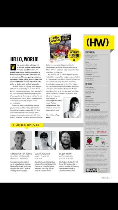 Hello World magazine screenshot1