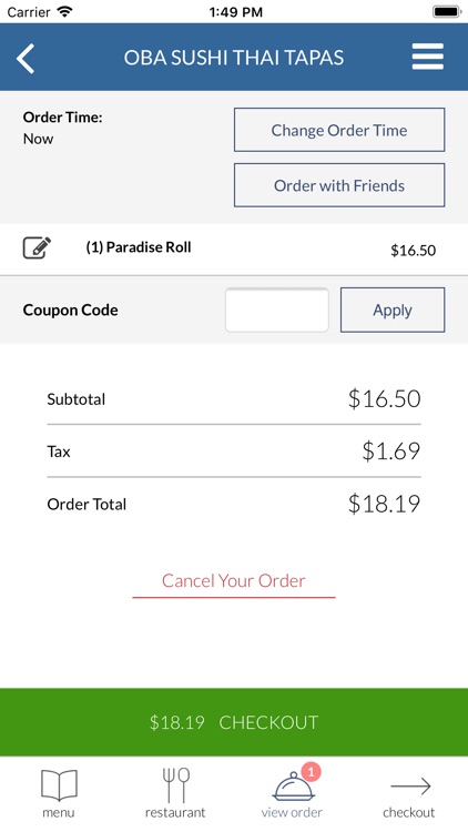 Oba Sushi screenshot-4