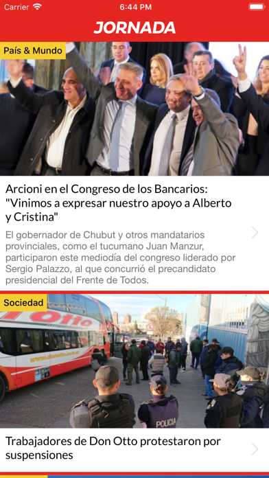 Diario Jornada screenshot 2