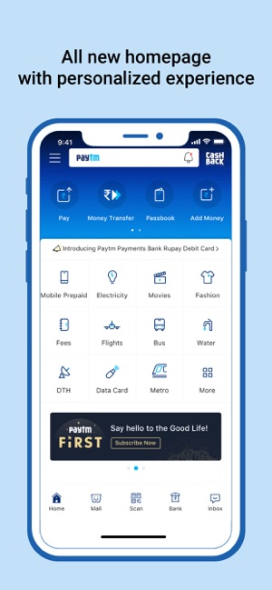 Paytm- Payments & Bank Account