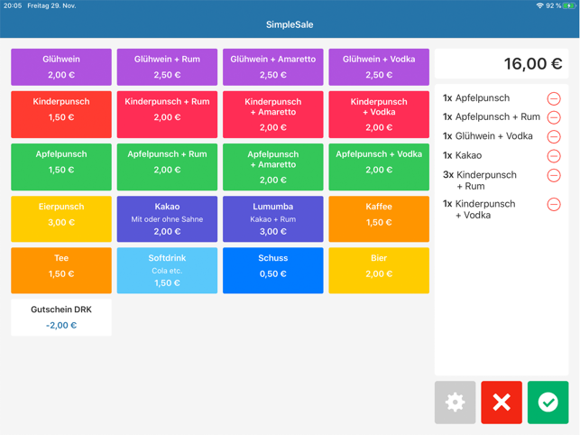 SimpleSale - Kassensystem(圖1)-速報App