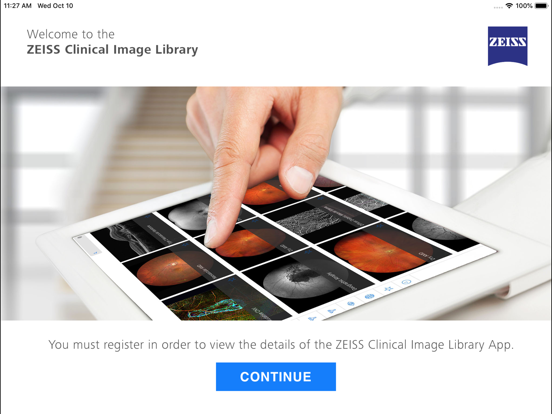 ZEISS Clinical Image Library screenshot 2