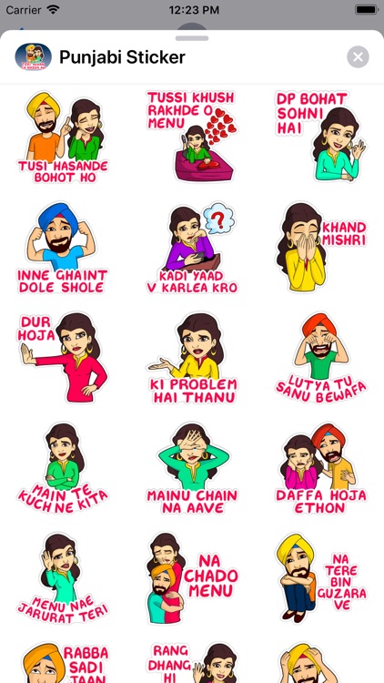 Punjabi Sticker screenshot-3