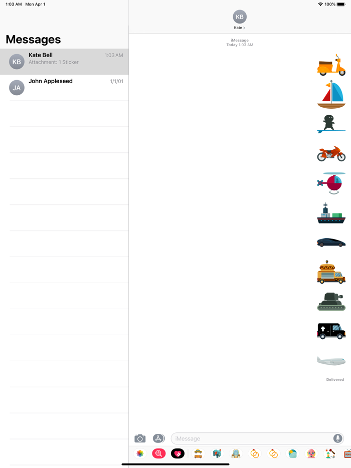 Transportation Stickers