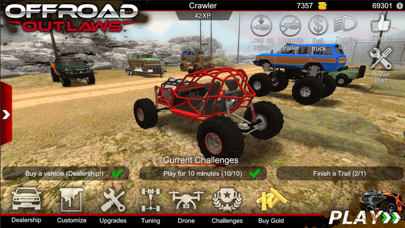Offroad Outlaws App Reviews User Reviews Of Offroad Outlaws - racing with 1970 dodge charger in roblox vehicle simulator drag races car stunts youtube