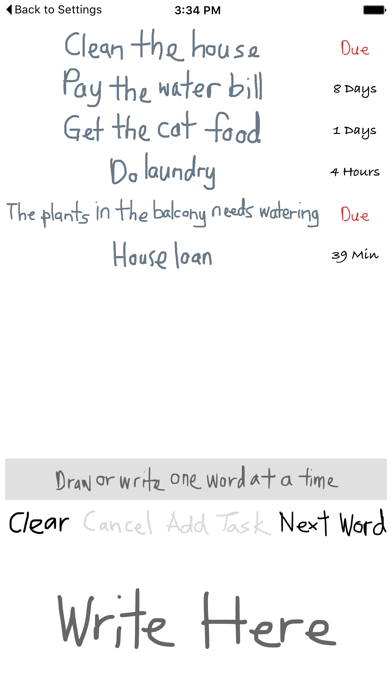 How to cancel & delete Task Writer - Handwritten Reminder from iphone & ipad 1