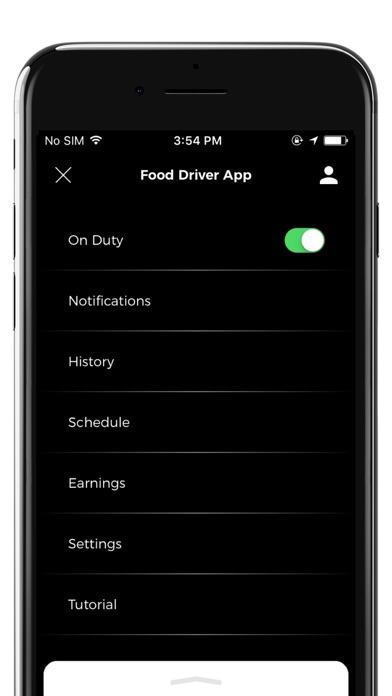 Food Driver App screenshot 2