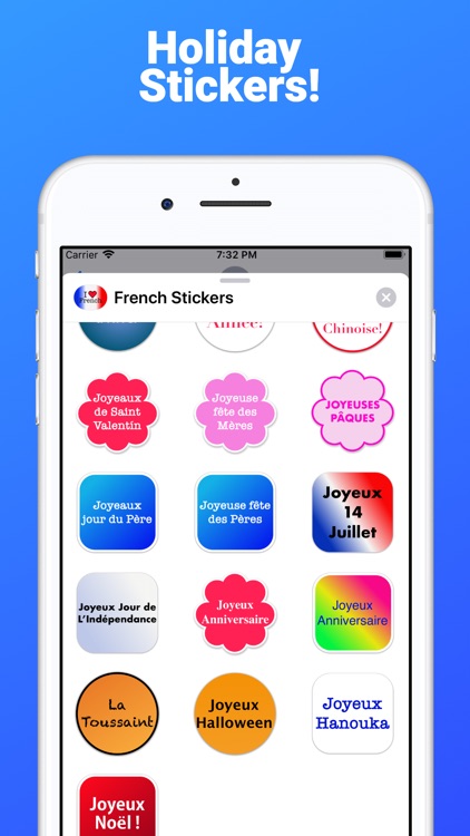 French Stickers for iMessage screenshot-4