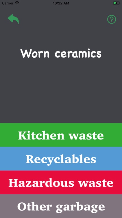 Waste sorting  - Test you