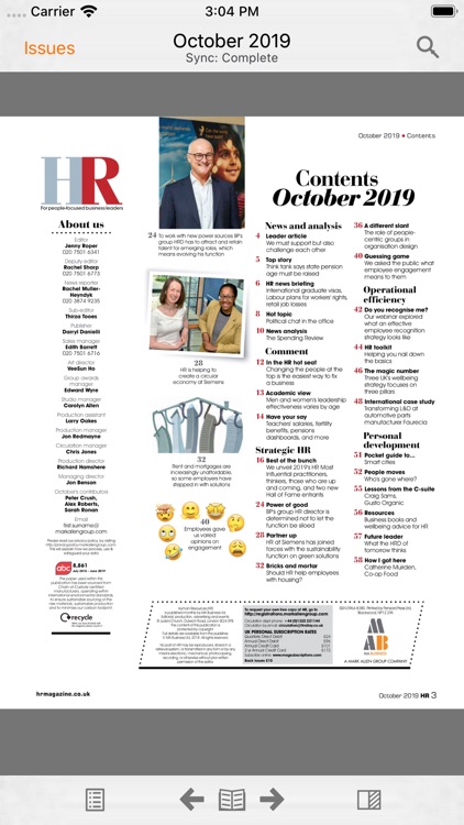 HR Magazine digital edition