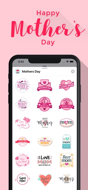 Happy Mother's Day Emojis(圖3)-速報App