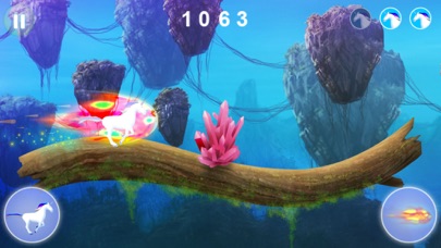 Unicorn dash : Magical Sky run screenshot 2