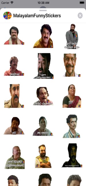 Malayalam Stickers New Pack on the App Store