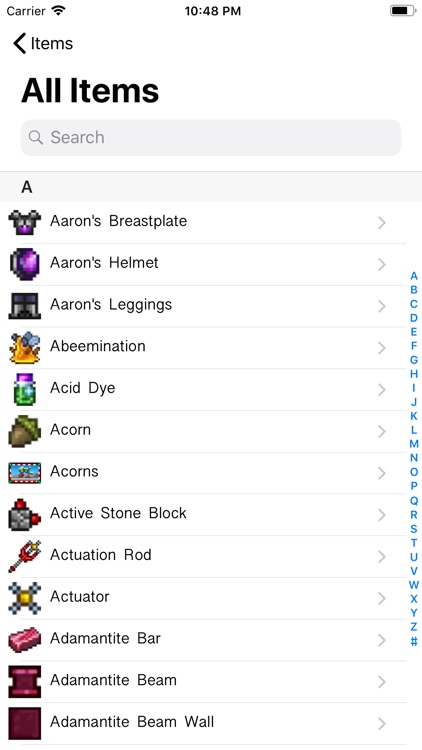 Pocket Wiki Plus for Terraria screenshot-3