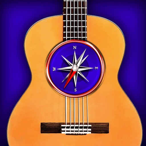 Guitar Chords Compass Icon