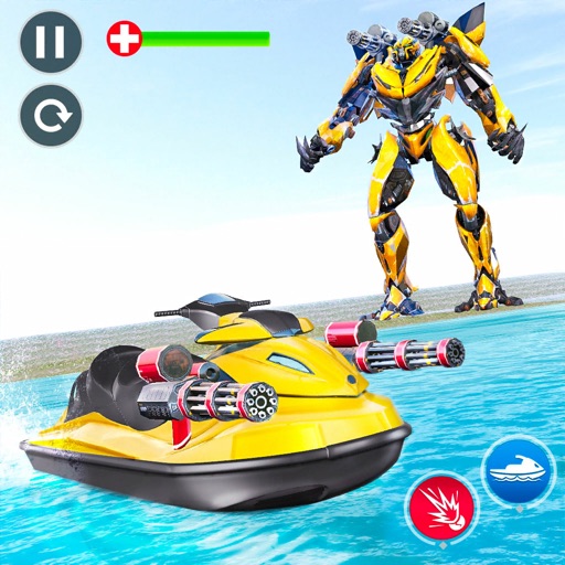 Jet Ski Robots War Submarine iOS App