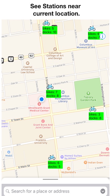 Bike Stations Columbus