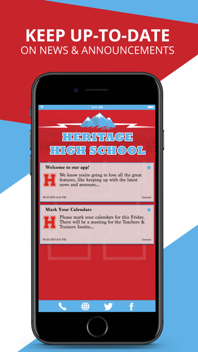 How to cancel & delete Heritage High School from iphone & ipad 1