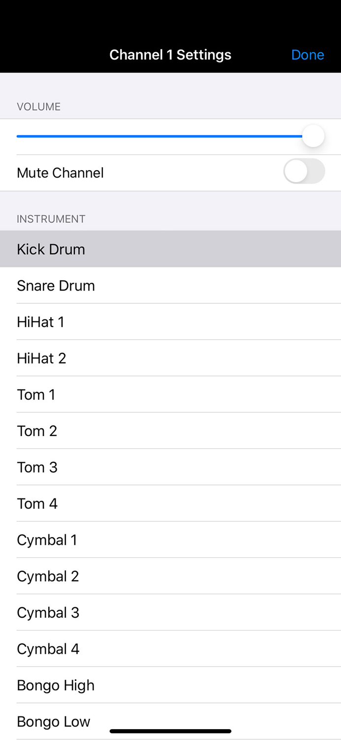 Drum Tracker