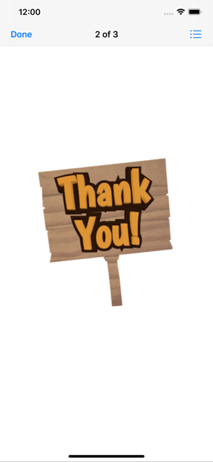 Thank You Stickers Pack(圖5)-速報App