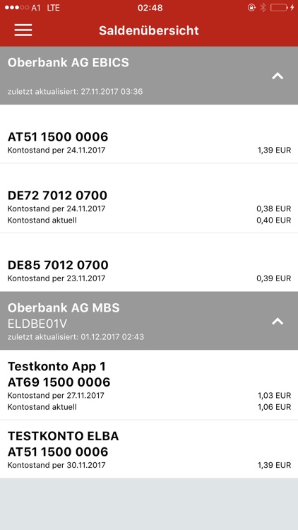 Oberbank Business App