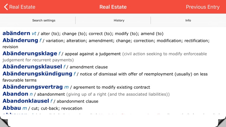 Real Estate Dictionary screenshot-3